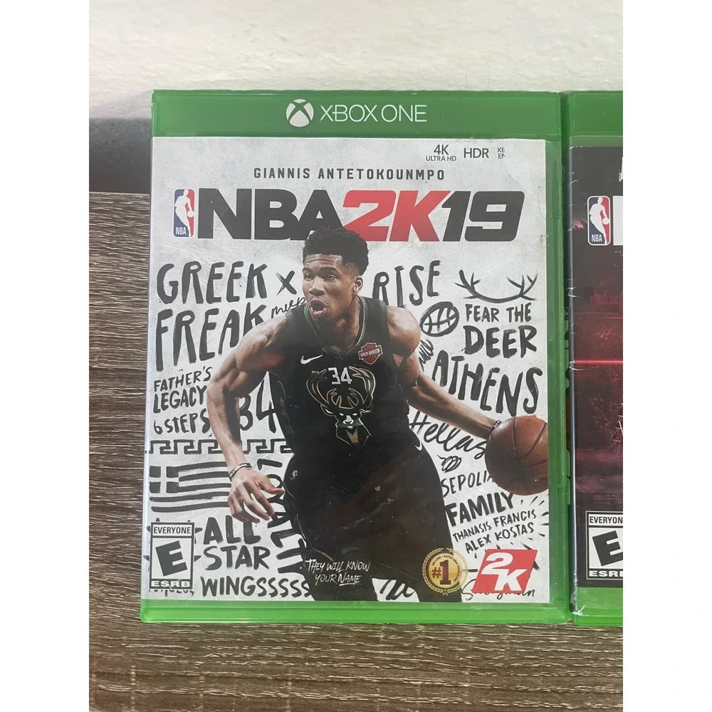 NBA 2K19 2K20 2K22 Xbox One Game Lot 2K Sports Basketball‎ Giannis Davis Luka
